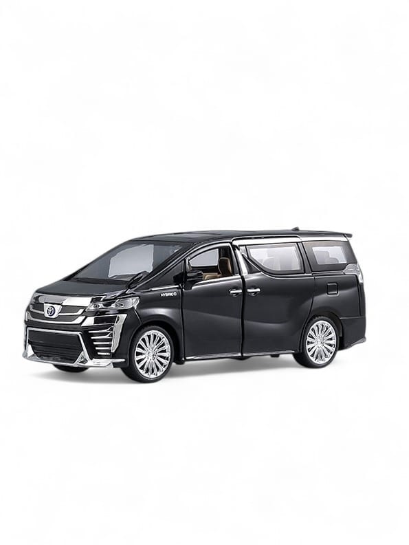 1:32 Alphard Alloy Die Cast Metal Car Toy For Kids - Black (NX-Ag-24)