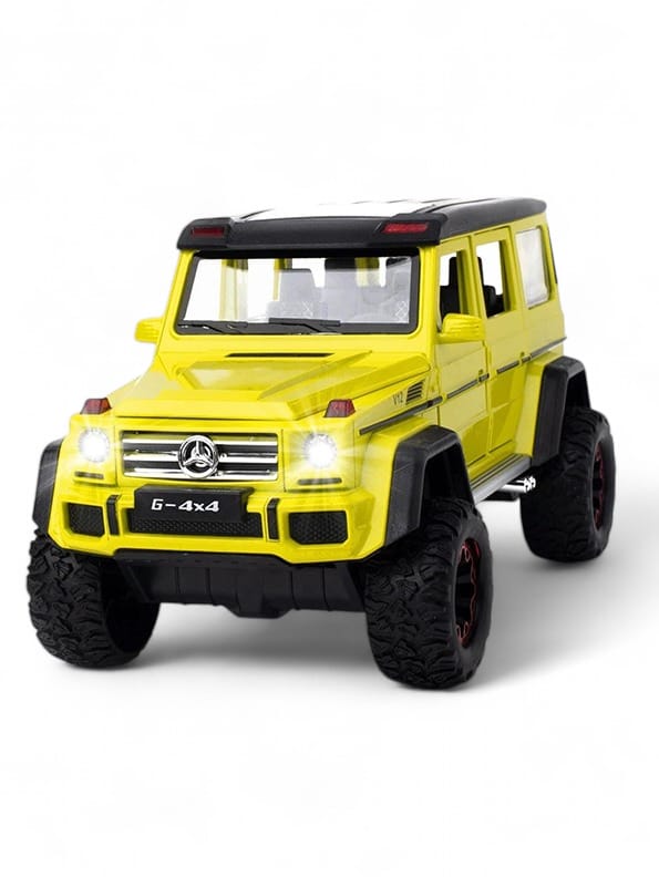 Mercedes-Benz G-Class 4х4 Diecast 1:32 Metal Car Toy For Kids - Green (NX-AG-24)