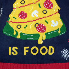 Christmas Food LED light-up Women's Ugly Christmas Sweater