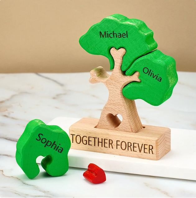 Family Tree Wooden Puzzle