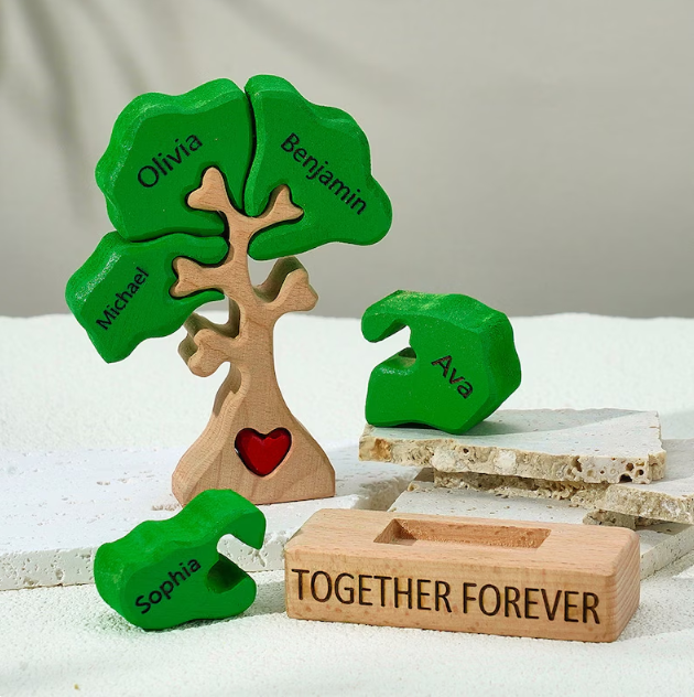 Family Tree Wooden Puzzle