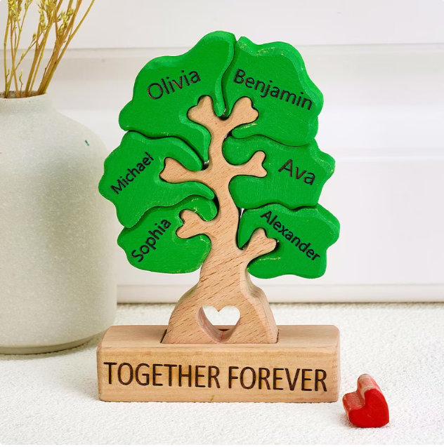 Family Tree Wooden Puzzle