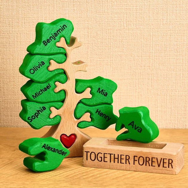Family Tree Wooden Puzzle