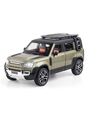 Land Rover New Defender Metal Model Diecast Car - Green (TV-May-13)