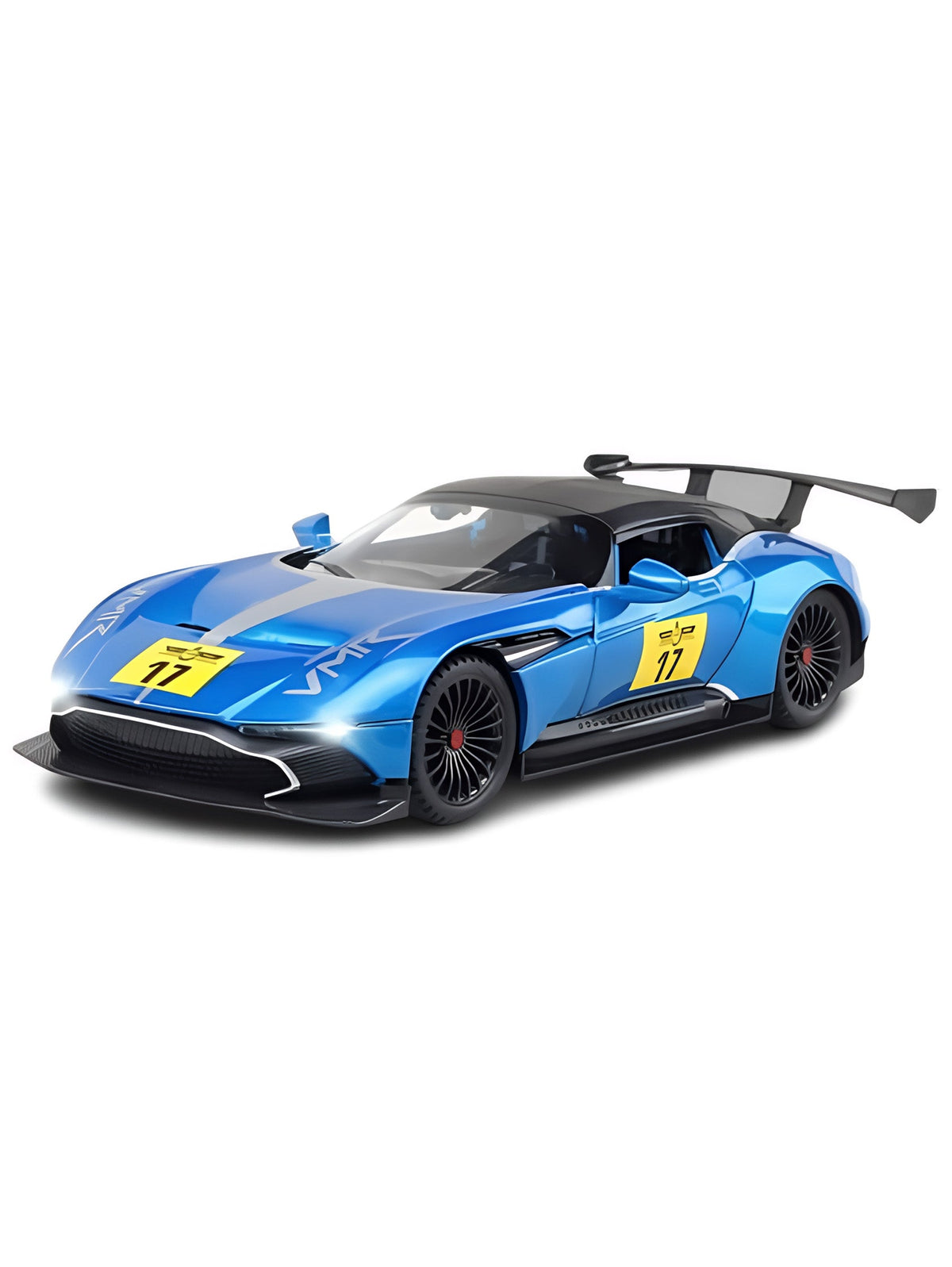 Aston Martin Vulcan Model Metal Diecast Car - Blue Scale 1:22 (T-M-16)