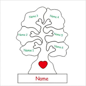 Family Tree Wooden Puzzle