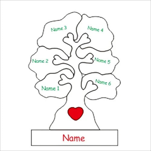 Family Tree Wooden Puzzle