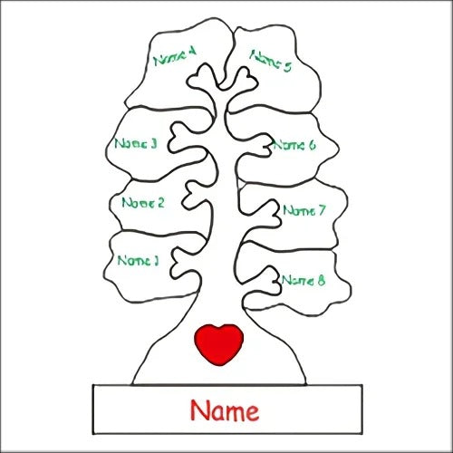 Family Tree Wooden Puzzle
