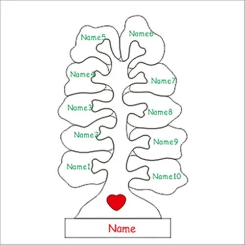 Family Tree Wooden Puzzle