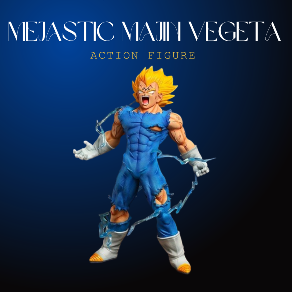Mejastic Majin Vegeta 30 cm Action Figure
